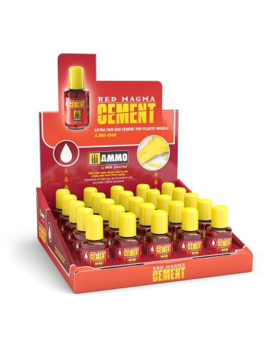 Display: Red Magma Cement 