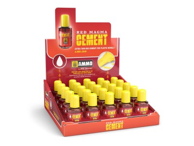 Display: Red Magma Cement 