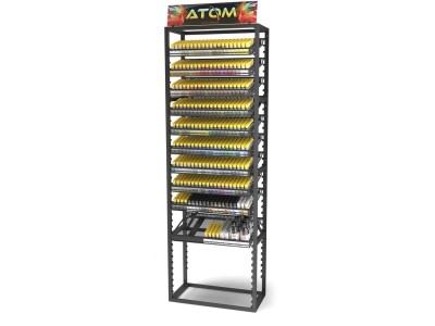 Full ATOM Rack (180 ATOM Colors 20mL x 6 pcs. each) 