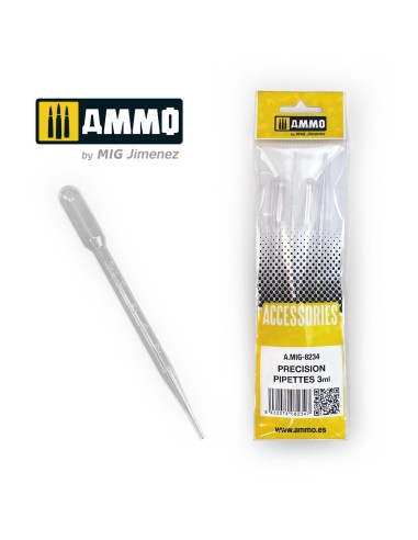 Large Pipettes 3mL (0.1 oz) - 4 pcs. 