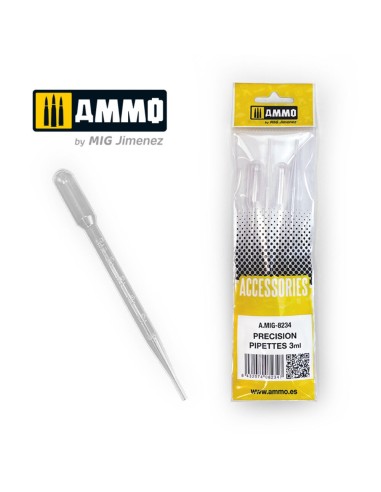 Large Pipettes 3mL (0.1 oz) - 4 pcs. 