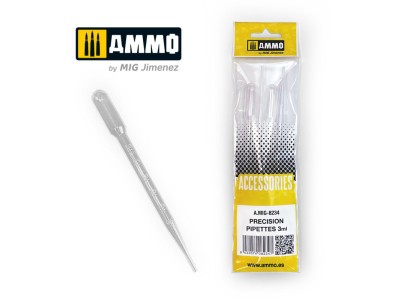 Large Pipettes 3mL (0.1 oz) - 4 pcs. 