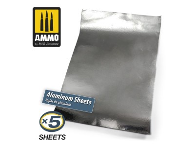 Aluminium Sheets 280mm x 195mm 