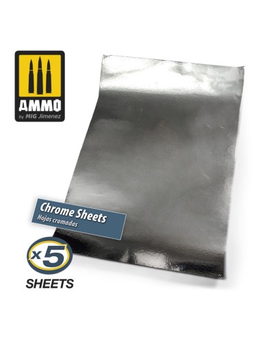 Chrome Sheets 280mm x 195mm 