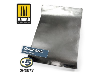 Chrome Sheets 280mm x 195mm 