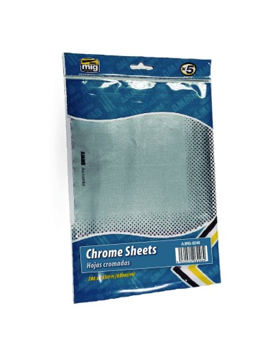Chrome Sheets 280mm x 195mm 