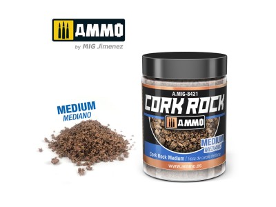 CREATE CORK Cork Rock Medium (Jar 100mL) 