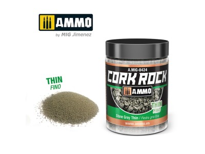 CREATE CORK Stone Grey Thin (Jar 100mL) 
