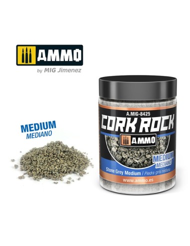 CREATE CORK Stone Grey Medium (Jar 100mL) 