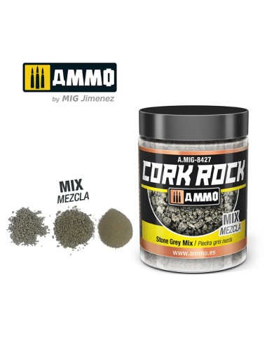 CREATE CORK Stone Grey Mix (Jar 100mL) 