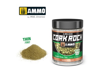 CREATE CORK Desert Stone Thin (Jar 100mL) 