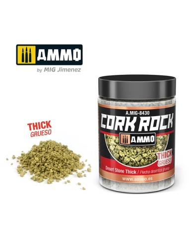 CREATE CORK Desert Stone Thick (Jar 100mL) 
