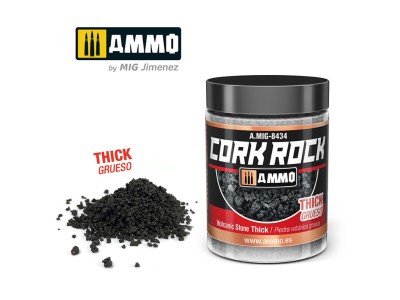 CREATE CORK Volcanic Rock Thick (Jar 100mL) 