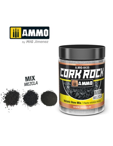CREATE CORK Volcanic Rock Mix (Jar 100mL) 