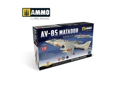 1/48 Harrier AV-8S Matador - Spanish, American, British versions 