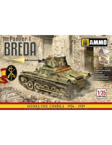 1/35 Panzer I Ausf. A Breda - Spanish Civil War Light Tank Destroyer 