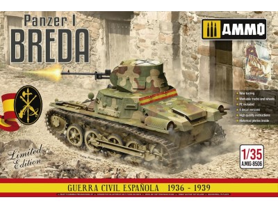 1/35 Panzer I Ausf. A Breda - Spanish Civil War Light Tank Destroyer 