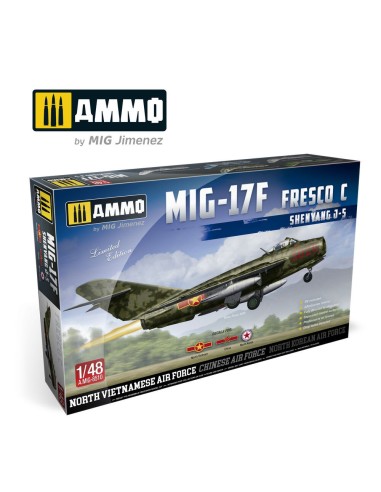 1/48 MiG-17F Shenyang J-5, Vietnam-China-North Korea 