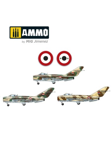 MIG-17F Egypt - Syria 