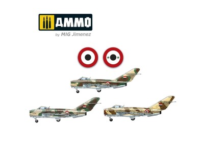 MIG-17F Egypt - Syria 
