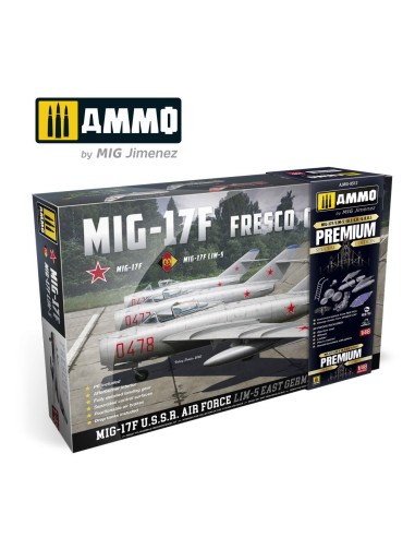 1/48 MIG-17F / Lim-5, U.S.S.R. - G.D.R. Premium Edition 