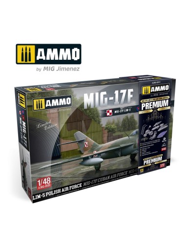 1/48 MiG-17F/LIM-5, Poland-Cuba-Angola Premium Edition 