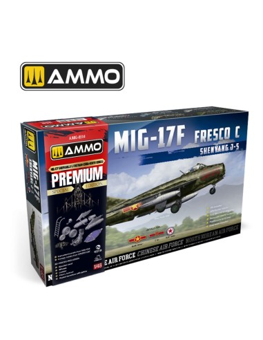 1/48 MiG-17F Shenyang J-5, Vietnam-China-North Korea Premium Edition 