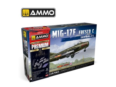1/48 MiG-17F Shenyang J-5, Vietnam-China-North Korea Premium Edition 