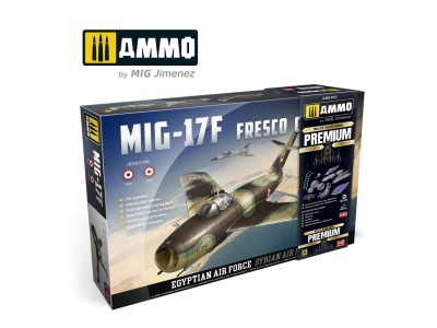1/48 MIG-17F Egypt - Syria Premium Edition 