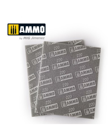Sanding Sponge Sheet (220) - 2 pcs. 
