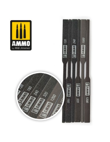 Tapered Sanding Sticks - 6 pcs. 