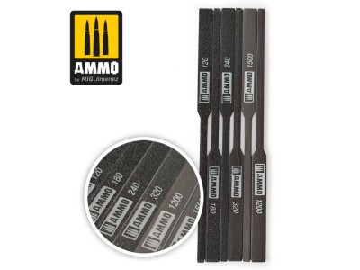 Tapered Sanding Sticks - 6 pcs. 