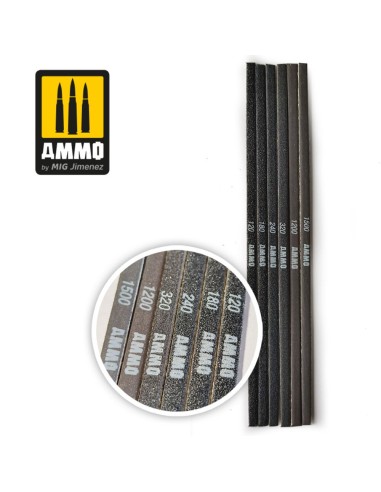 Contour Sanding Sticks - 6 pcs. 