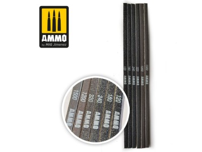 Contour Sanding Sticks - 6 pcs. 