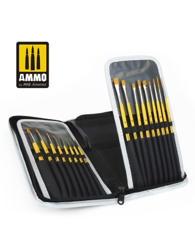 AMMO Brush Arsenal - Brush Organization & Protective Storage 