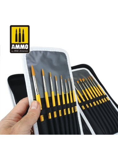 AMMO Brush Arsenal - Brush Organization & Protective Storage 