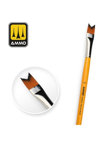 12 Synthetic Chevron Brush 
