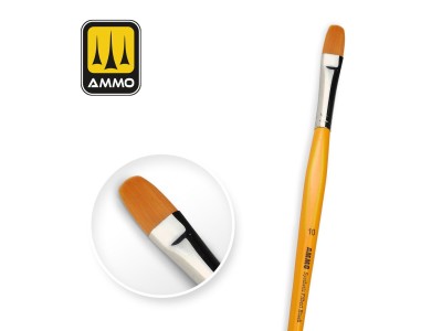 10 Synthetic Filbert Brush with T-Handle 