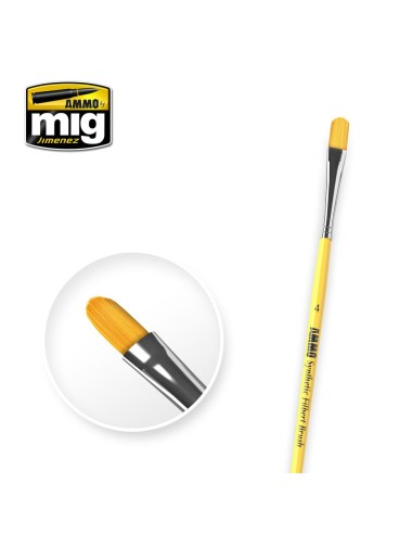 4 Synthetic Filbert Brush 