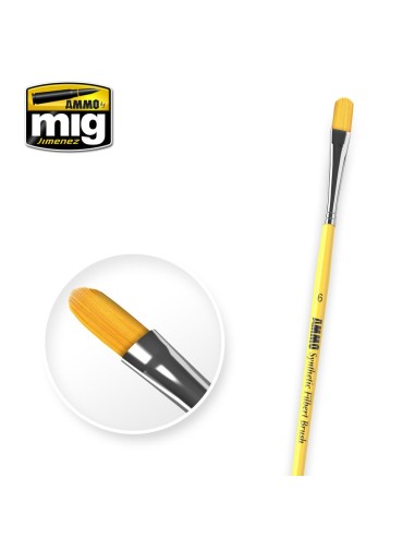 6 Synthetic Filbert Brush 