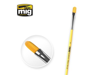 6 Synthetic Filbert Brush 