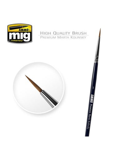1 Premium Marta Kolinsky Round Brush 