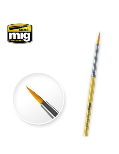 2 Synthetic Round Brush 