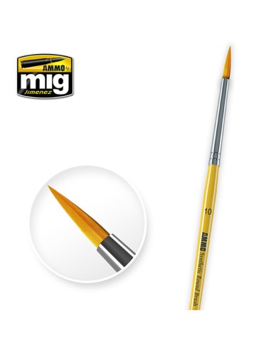 10 Synthetic Round Brush 
