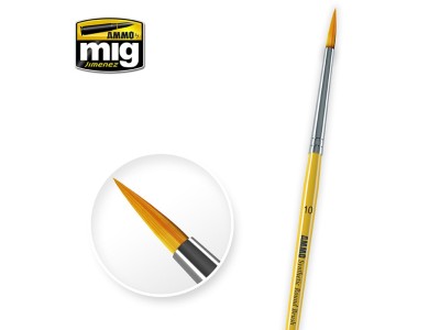 10 Synthetic Round Brush 