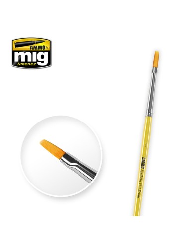 1 Synthetic Flat Brush 