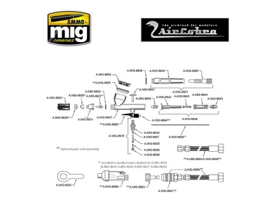 Aircobra Airbrush (0.3mm) 