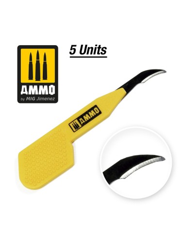 Precision Scalpel Ripper - 5 pcs 