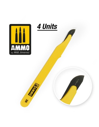 Standard Blade Curved Large - 4 pcs 