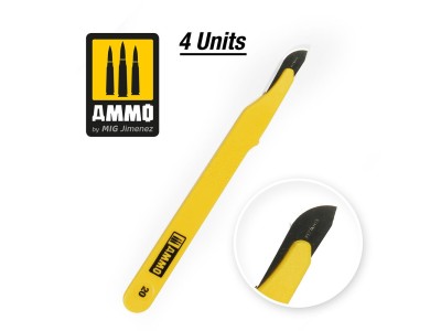 Standard Blade Curved Large - 4 pcs 